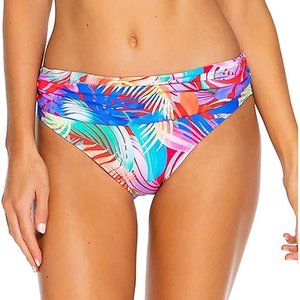 TROPICAL - Sunsets Bikini Hipster Swimsuit Bottom *Shirred*